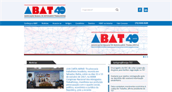 Desktop Screenshot of abat.org.br