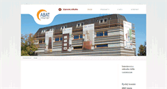 Desktop Screenshot of abat.cz